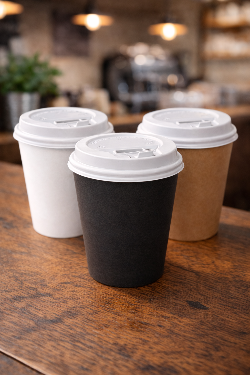 Couvercles de 90 mm pour tasses à café - Lot de 1000 pièces