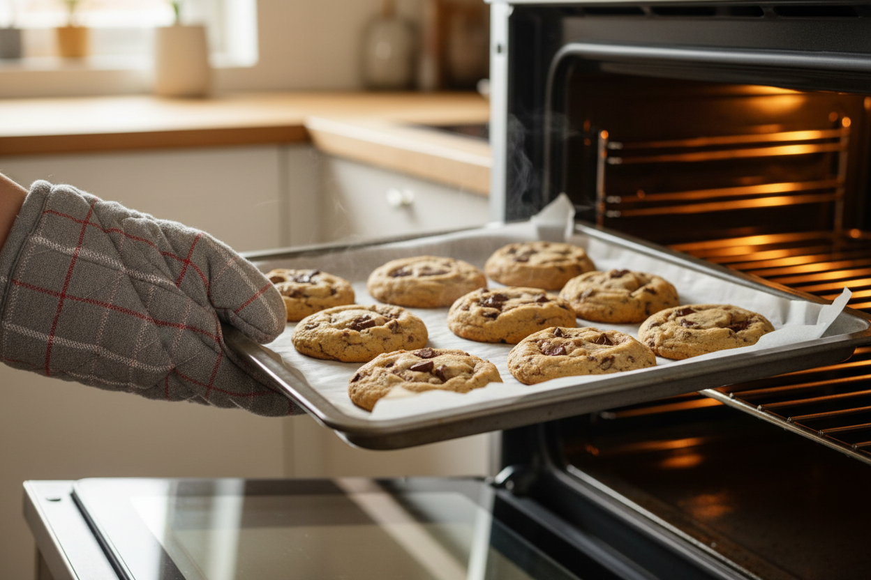 Parchment Paper Lifestyle Photo - Cookies on Oven Tray