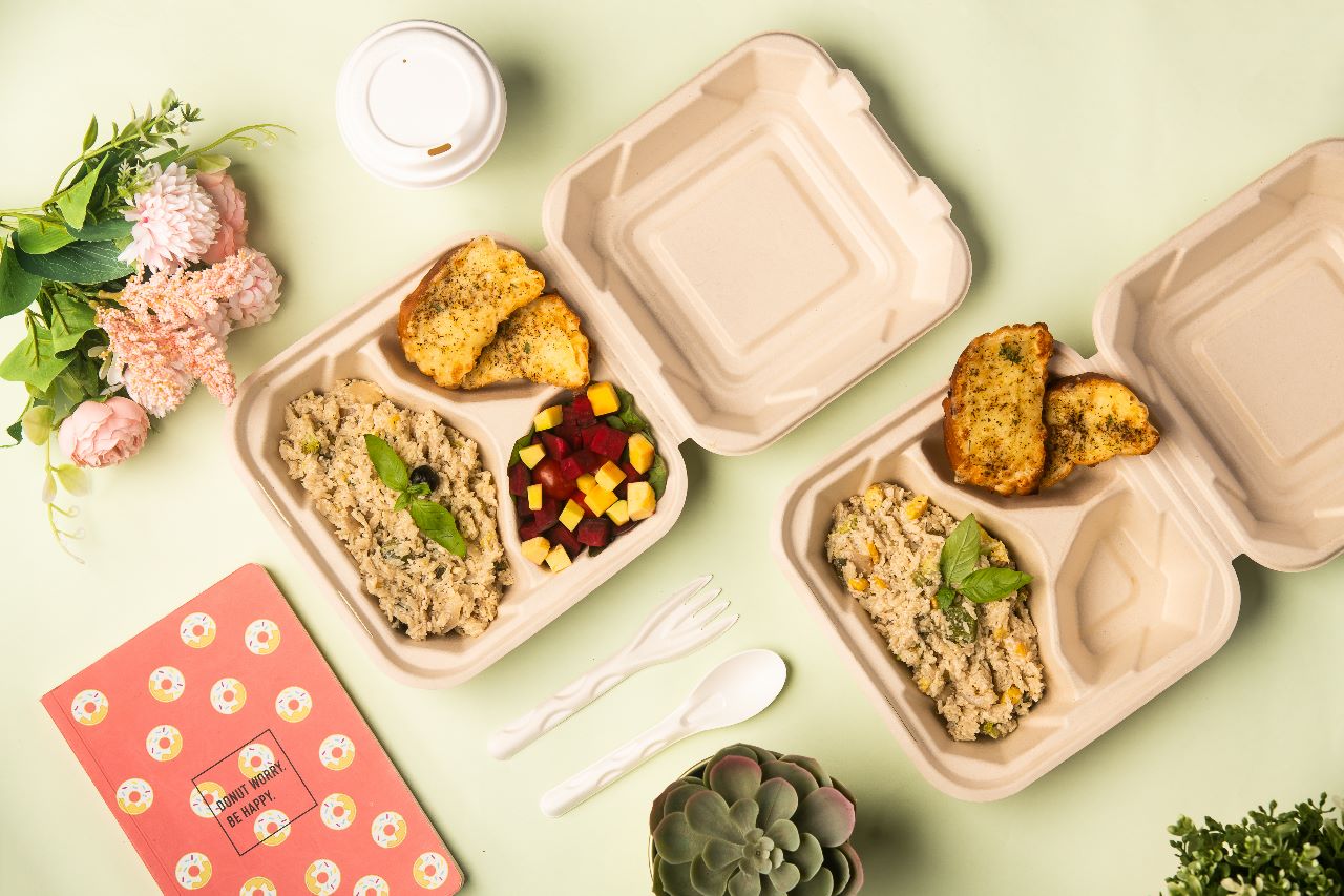 Premium Bagasse Containers