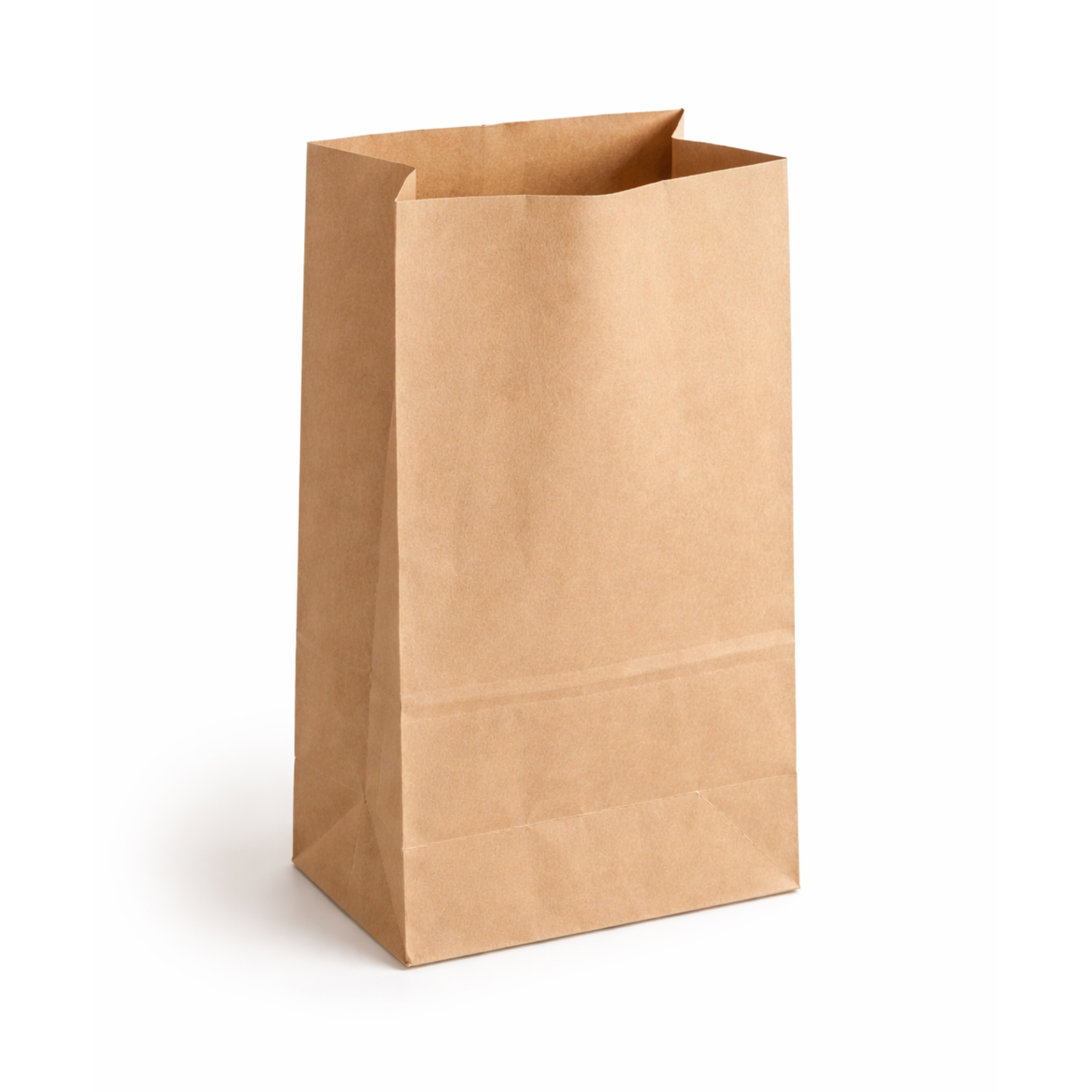 Sac SOS en papier kraft EcoPaack n° 12 - 17,8 x 10,8 x 34,9 cm - 500 unités