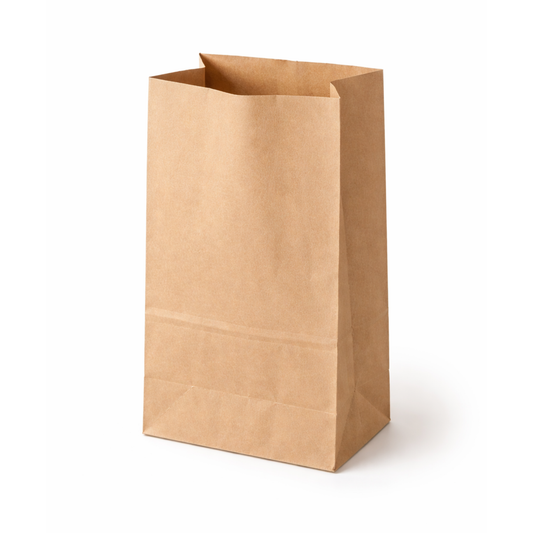 EcoPaack Kraft Paper SOS Bag #20 - 8.5 x 5 x 16" - 500pcs