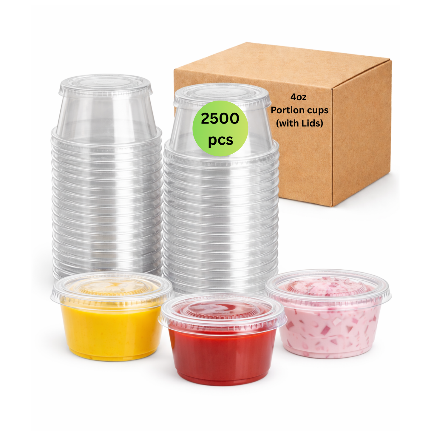 4oz Portion Cups - 2500pcs