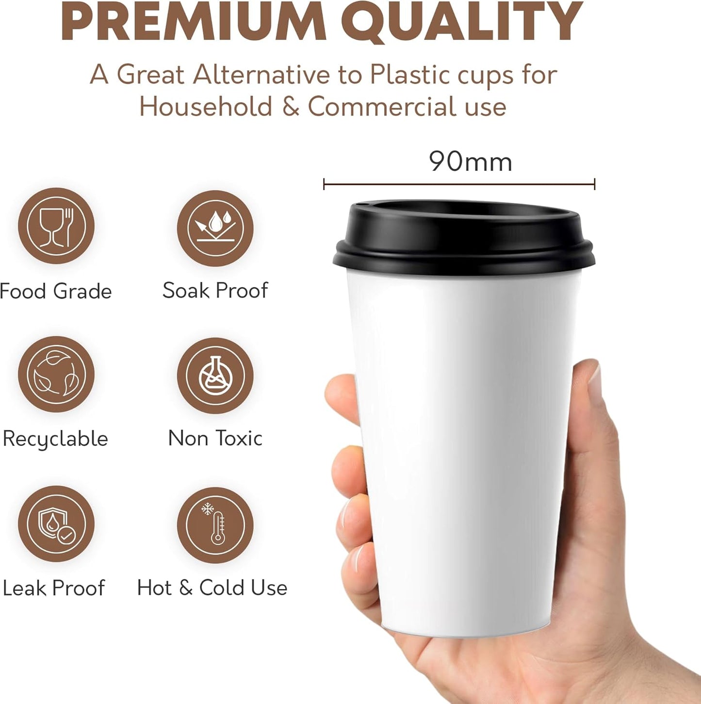 Coffee Cups | 16 oz | 1000/Case