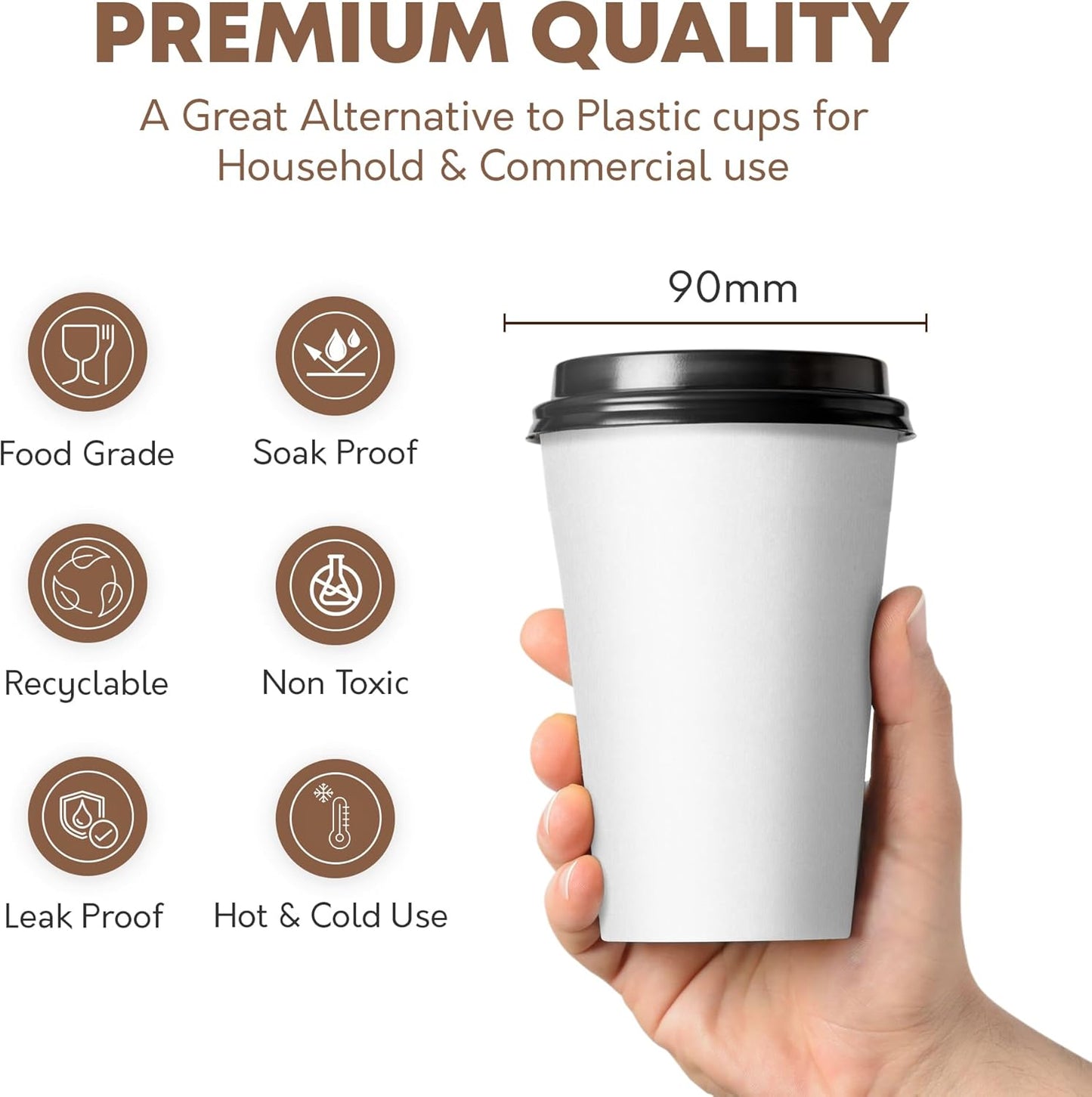 Coffee Cups | 10 oz | 1000/Case