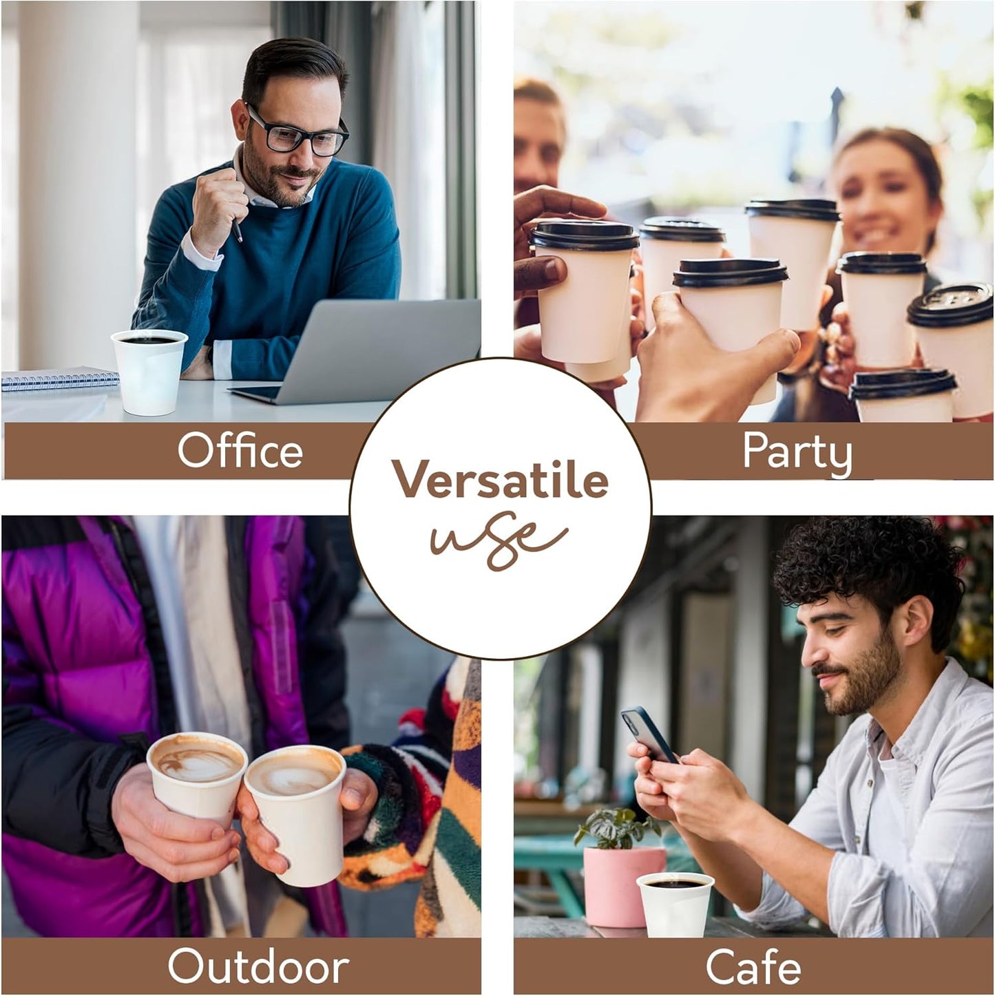 Coffee Cups | 8 oz | 300/Case