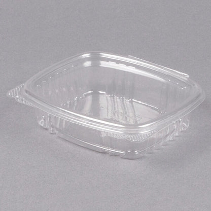 8oz Clear PET Hinged Container
