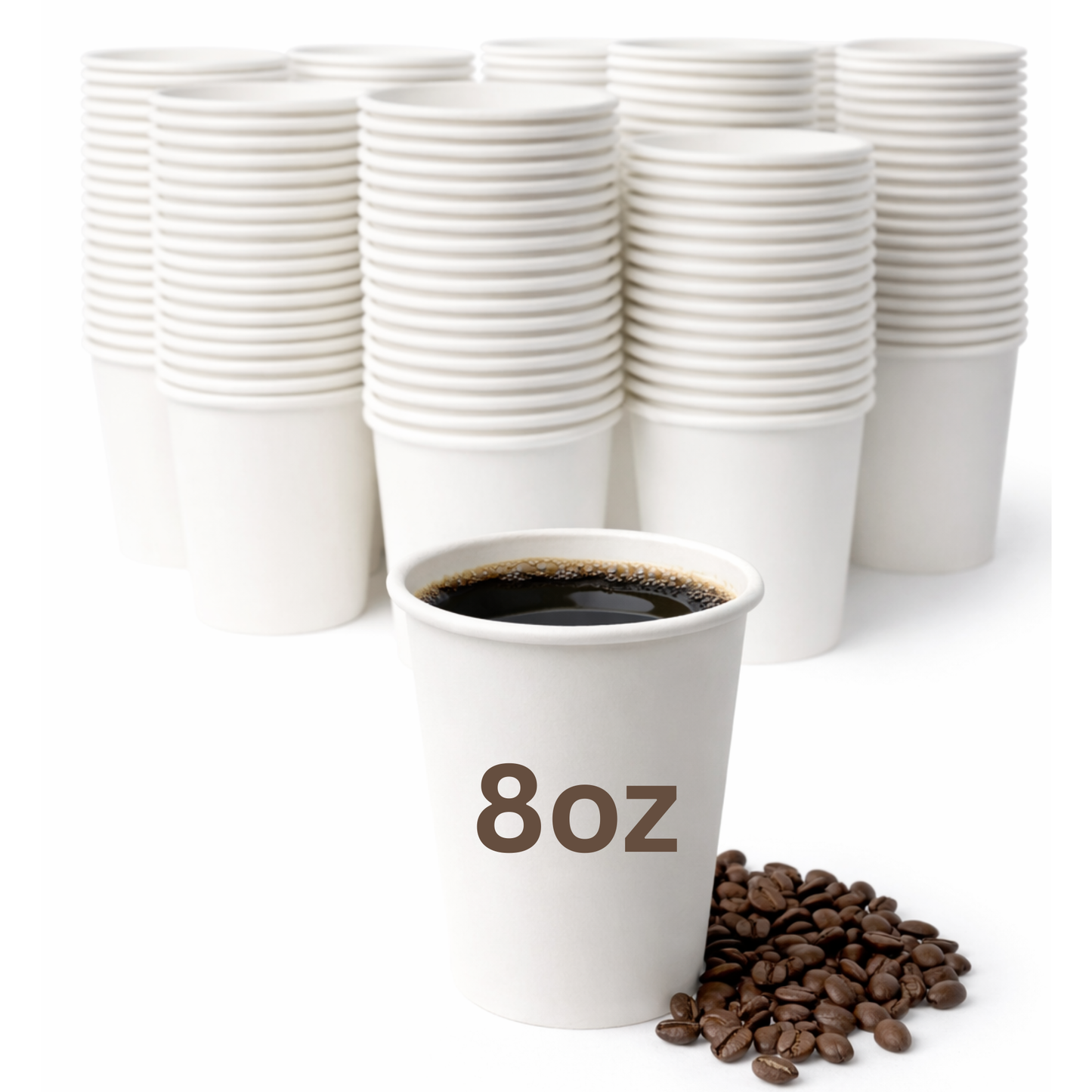 Coffee Cups | 8 oz | 300/Case