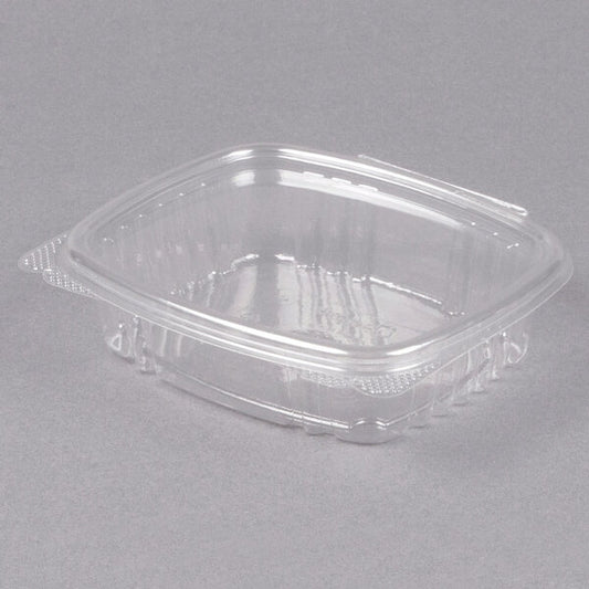 12oz Clear PET Hinged Container