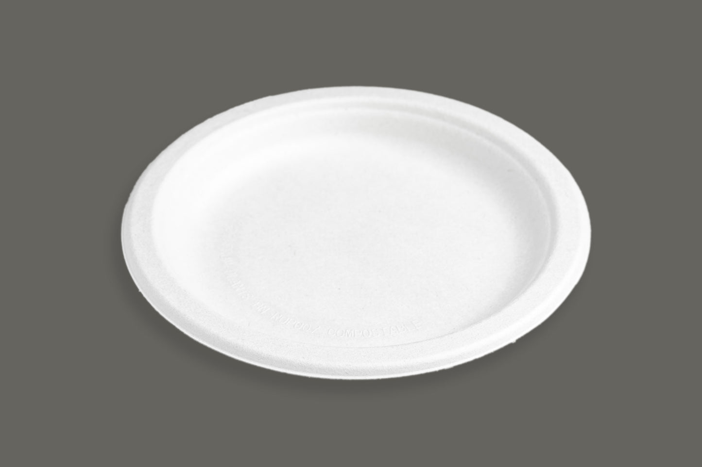 EcoPaack Bagasse 9" Round Plate