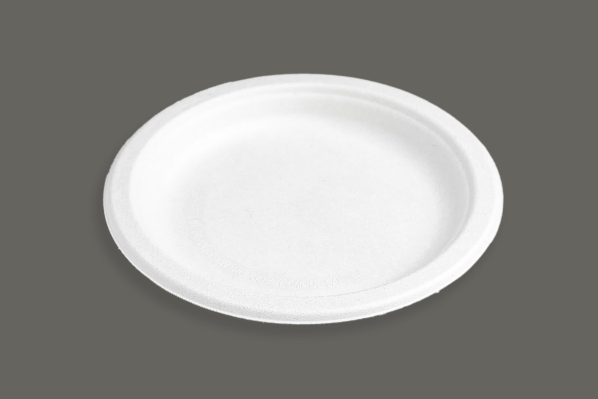EcoPaack Bagasse 9" Round Plate