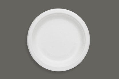 EcoPaack Bagasse 6" Round Plate