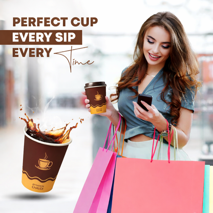 Printed Paper cup 8oz - Coffee Cup - Hot/Cold - 1000pcs