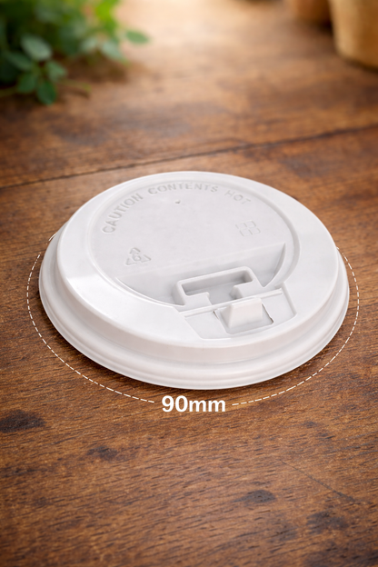 90mm Lids for Coffee Cup - 1000pcs