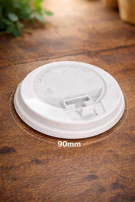 Couvercles de 90 mm pour tasses à café - Lot de 1000 pièces