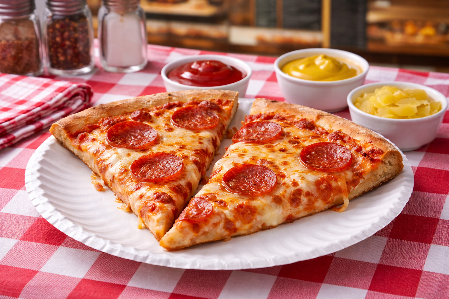 Assiettes en carton pour pizza de 23 cm (9 pouces) - 1200 pièces