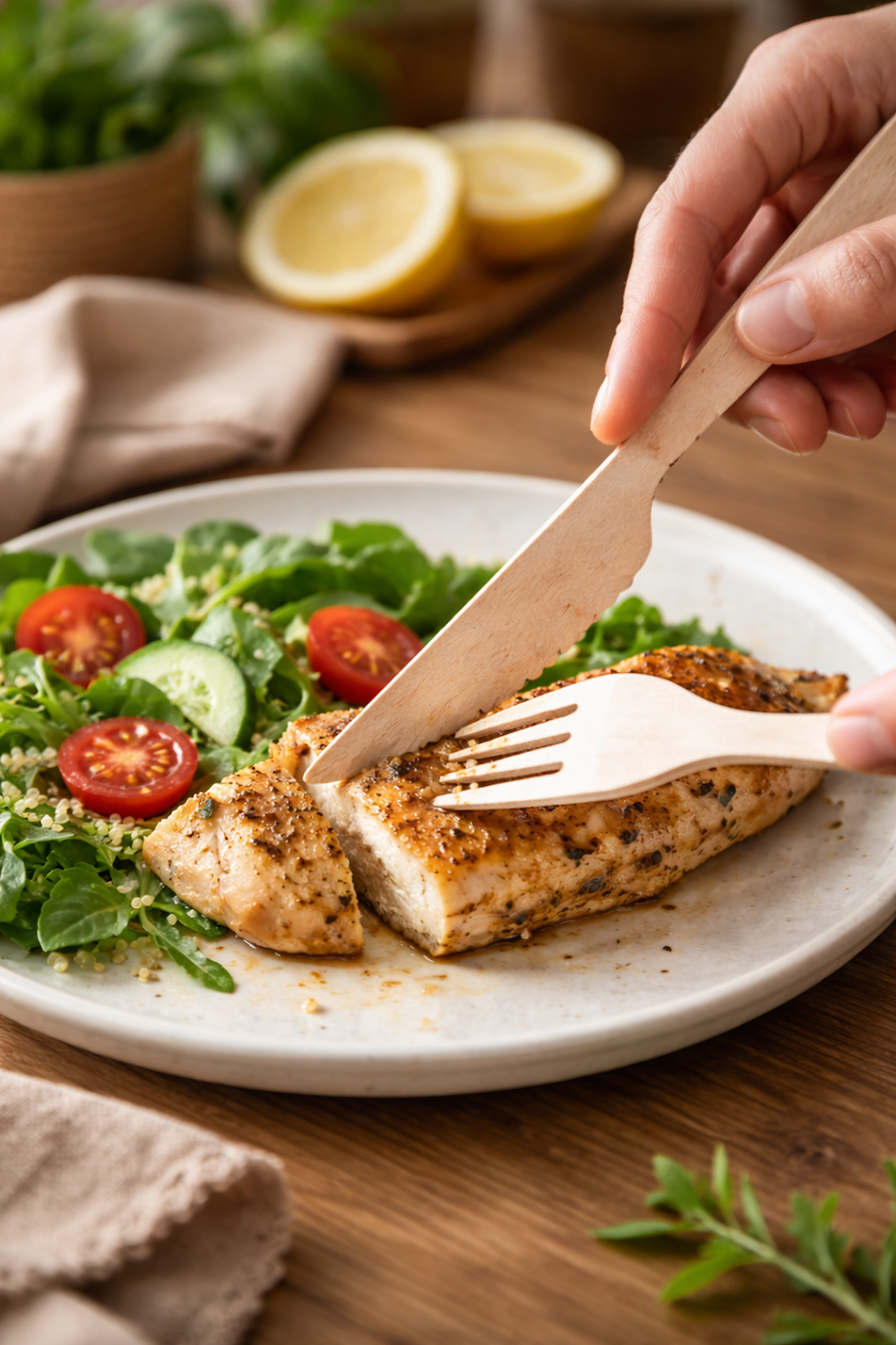 Wooden Knife - 1000pcs - Compostable