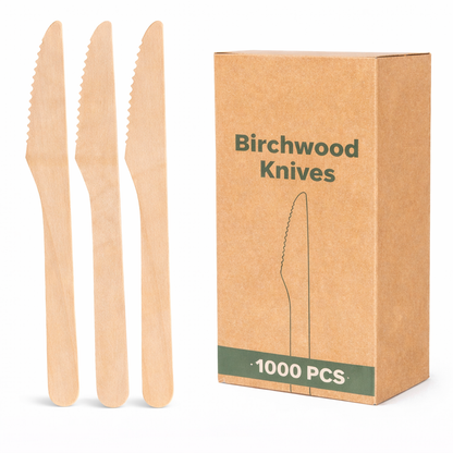 Wooden Knife - 1000pcs - Compostable