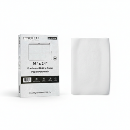 Papier sulfurisé siliconé 40,6 x 61 cm (16 x 24 pouces) - 1000 feuilles