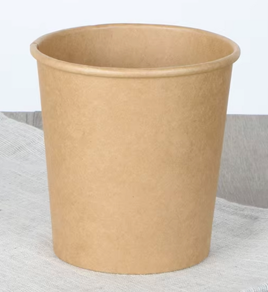 16oz Kraft Paper Container 500pcs – 98mm