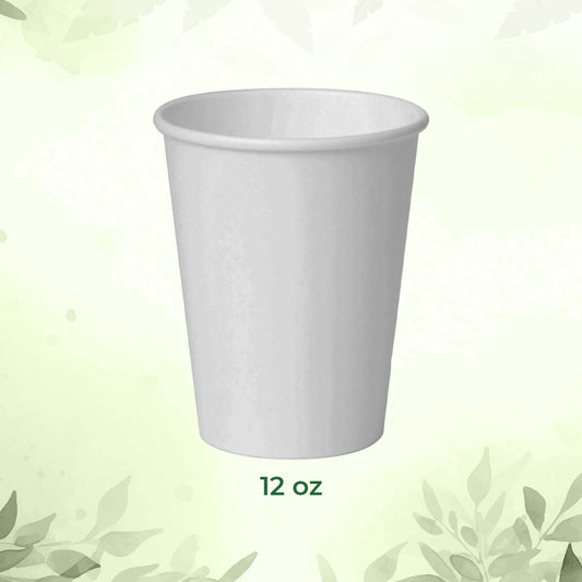 Paper cup 12oz - Coffee Cup - Hot/Cold - 1000pcs