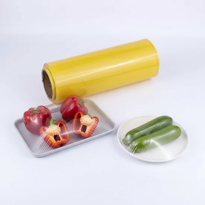 Food wrap with fresh vegetables