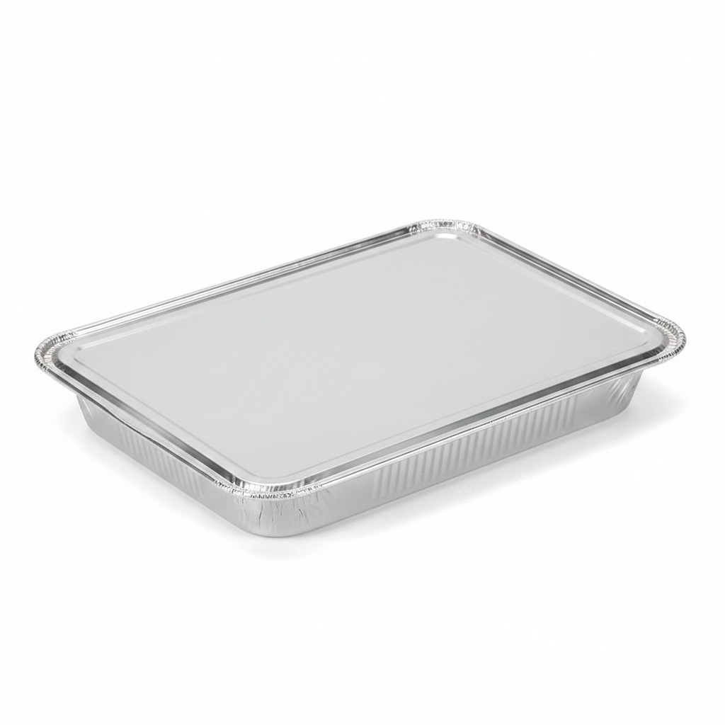 Lid of full size Aluminium Foil Tray - 50pcs (10x5)