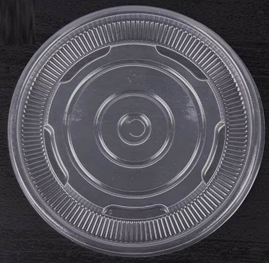 Couvercles en polypropylène de 98 mm pour contenants en papier kraft de 237 ml, 355 ml et 473 ml - Lot de 500