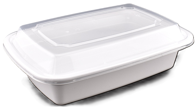 Microwavable Rectangular Containers 16oz