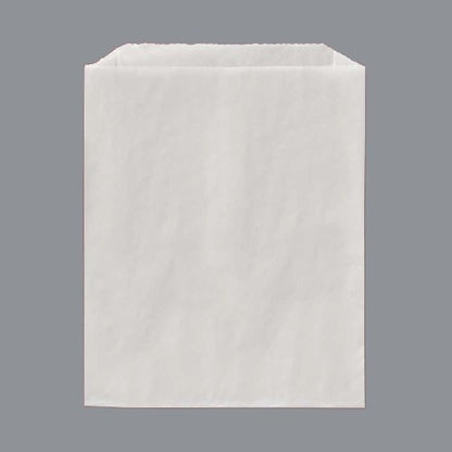 Sac à sandwich résistant à la graisse 15 x 5 x 23 cm - Standard - Blanc